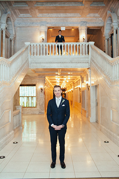 Gray Hotel Real Weddings Ryan & Christopher