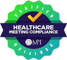 Verified Healthcare Meeting Compliance badge