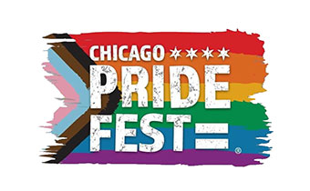 Chicago Pride Fest Flag Logo
